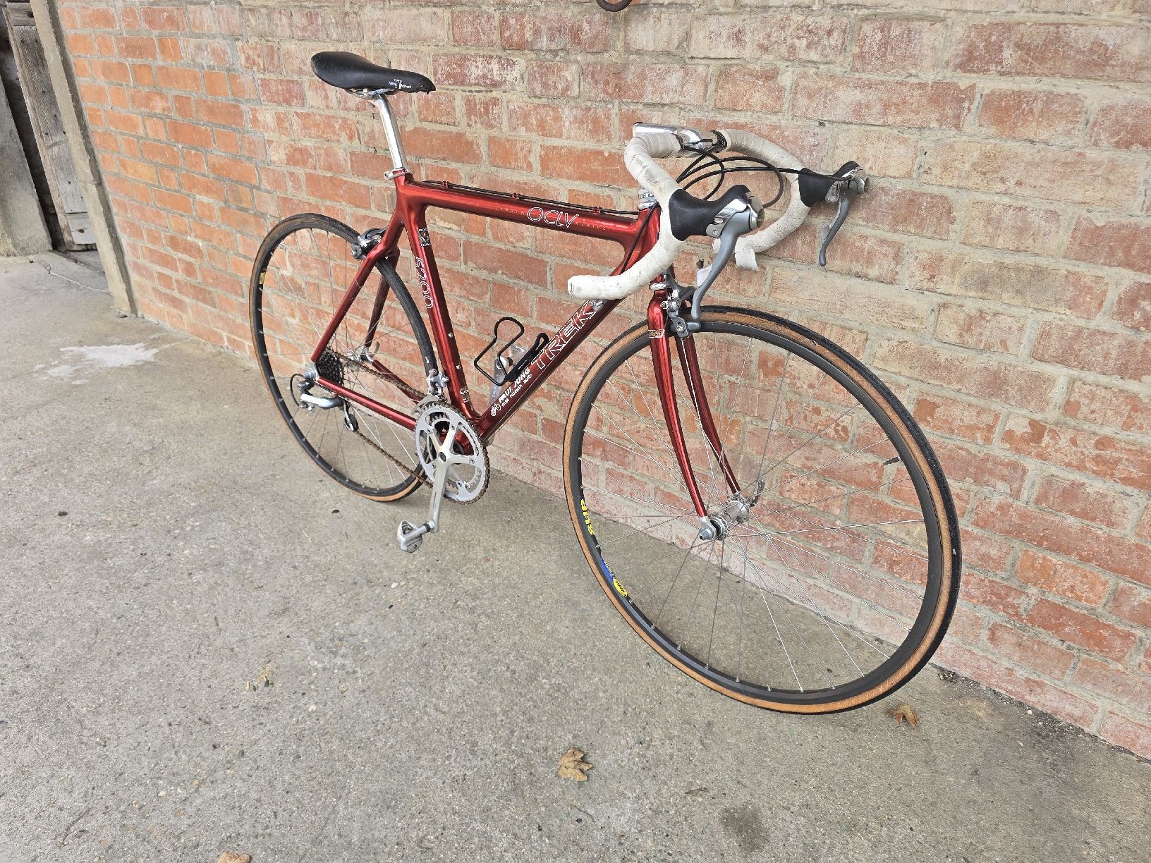 Trek Biciclette: Trek OCLV 5200 Rennrad rot – Usato da Aarberg venduto da 2002stefan 4
