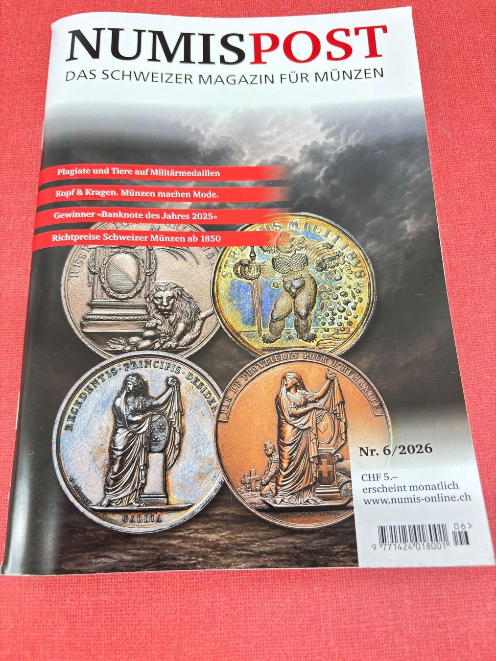 Tutti le monete: NUMIS POST  DAS SCHWEIZER MAGAZIN FUERR MUENZEN – Usato da Ormalingen venduto da digital09