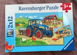 Ravensburger Puzzle 2x 12