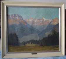 Ernst Alfred von Escher, Schweizer Berglandschaft