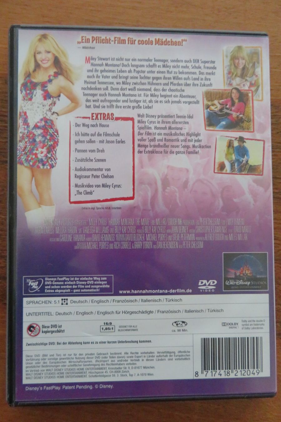 Alle DVDs: DVD HANNAH MONTANA - MILEY CYRUS – Neu (gemäss Beschreibung) aus Wil ZH von Tamagy 1