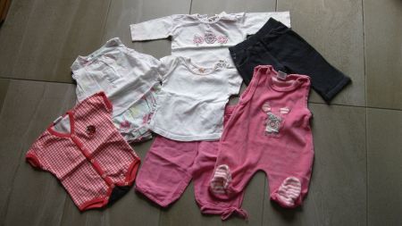 lot 7 pièces taille 68