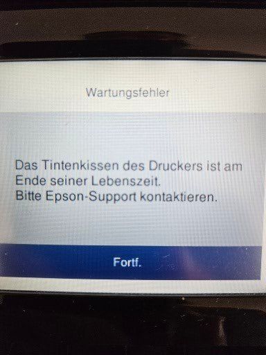 Epson Drucker: Epson Drucker XP 7100 – Gebraucht aus Obfelden von HBCQW 1