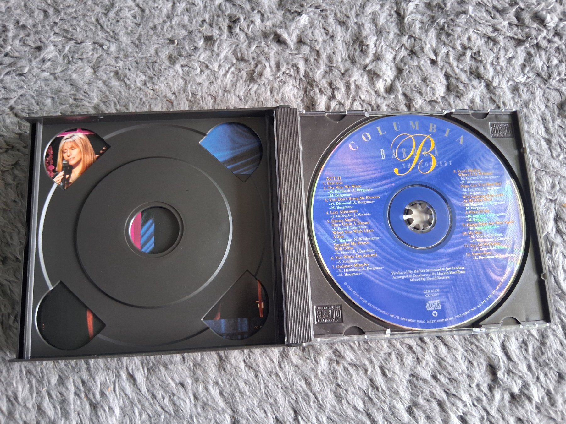 CDs: BARBARA STREISAND    THE CONCERT    CD – Gebraucht aus Wetzikon ZH von Ramones01 3
