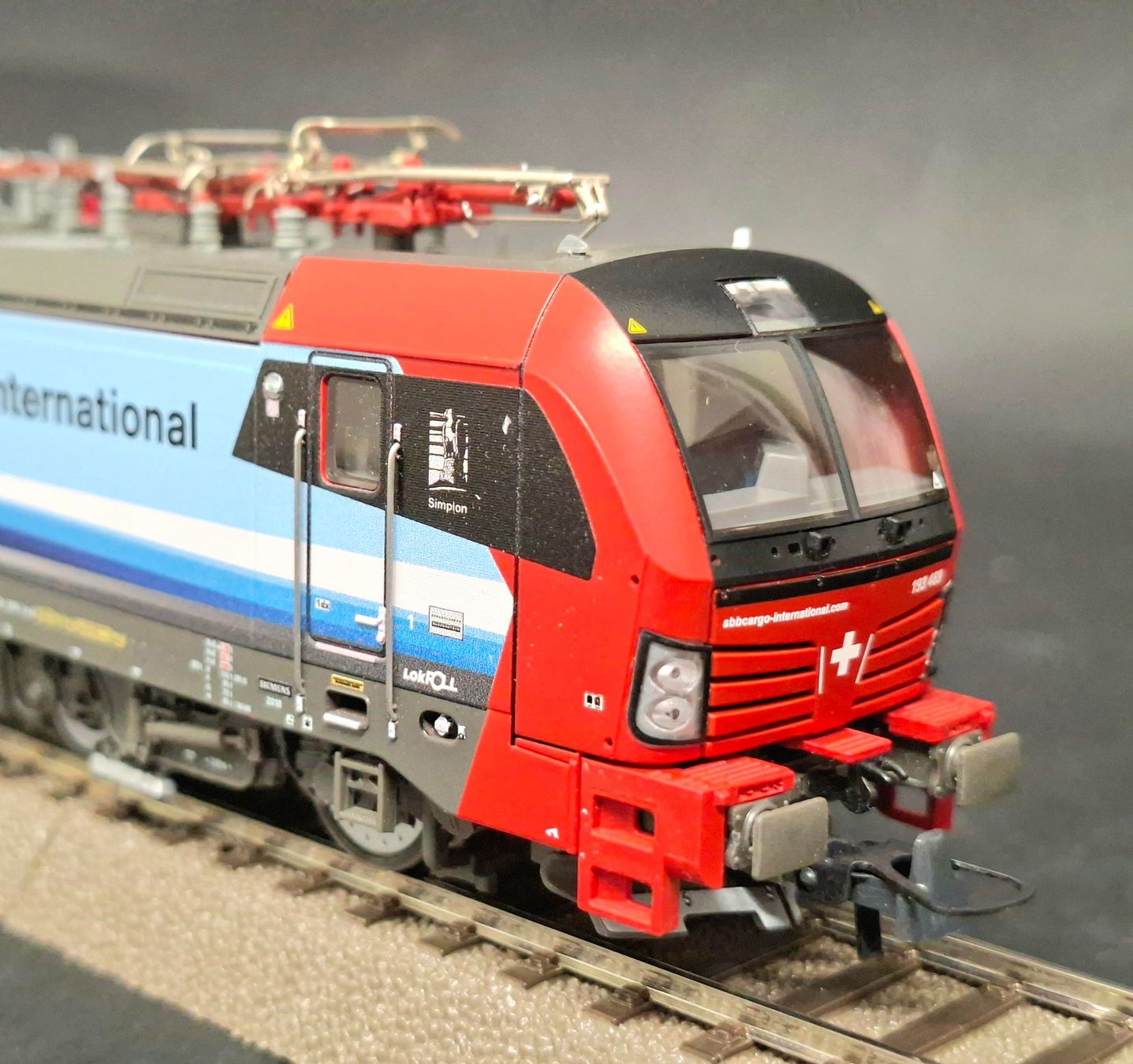 Roco Modellini di ferrovie: ROCO 73943 VECTRON BR193 SBB Cargo International "Simplon" – Usato da Dietlikon venduto da sparrow10 2