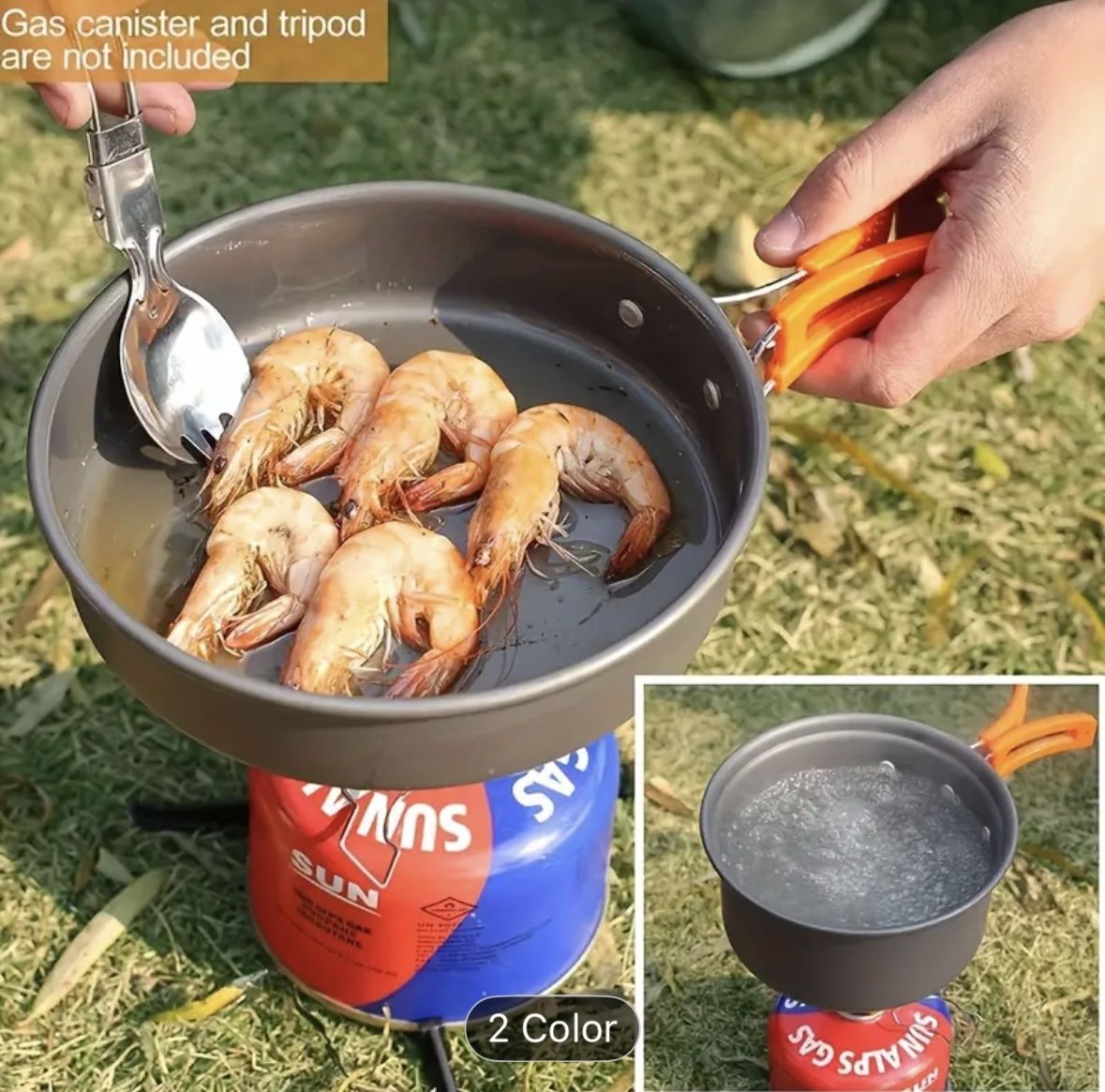 Poêles: Camping Wandern Kochset – Neuf avec emballage d'origine à Zürich par SwissMarket24 5