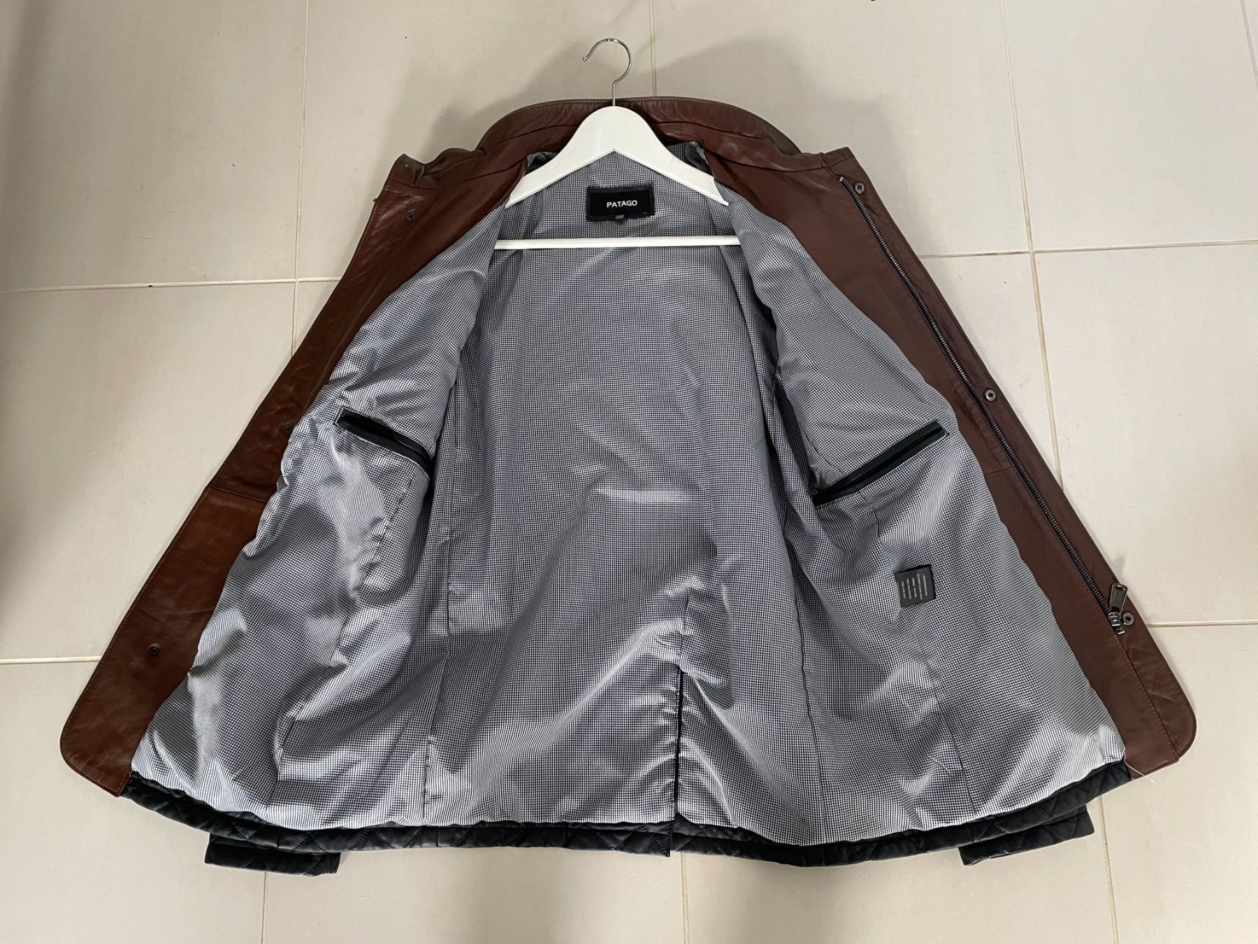 Giacche: Lederjacke in blau von Patago – Usato da Kriens venduto da Bruce05 2
