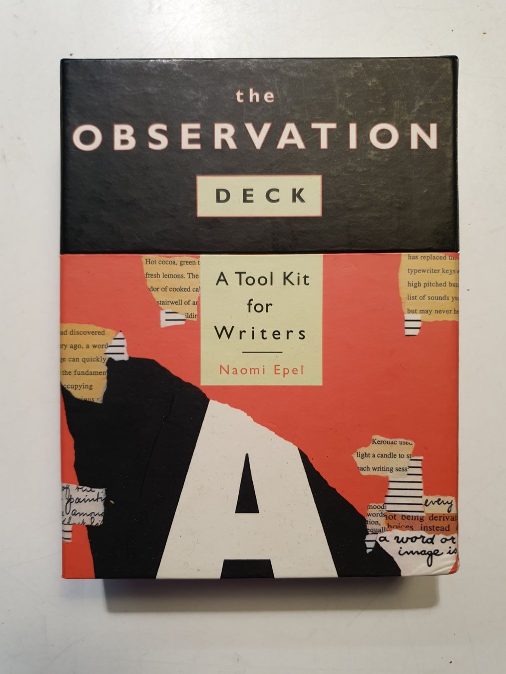 Libri: Observation Deck A Tool for Writers Naomi Epel – Usato da Zürich venduto da loosebone
