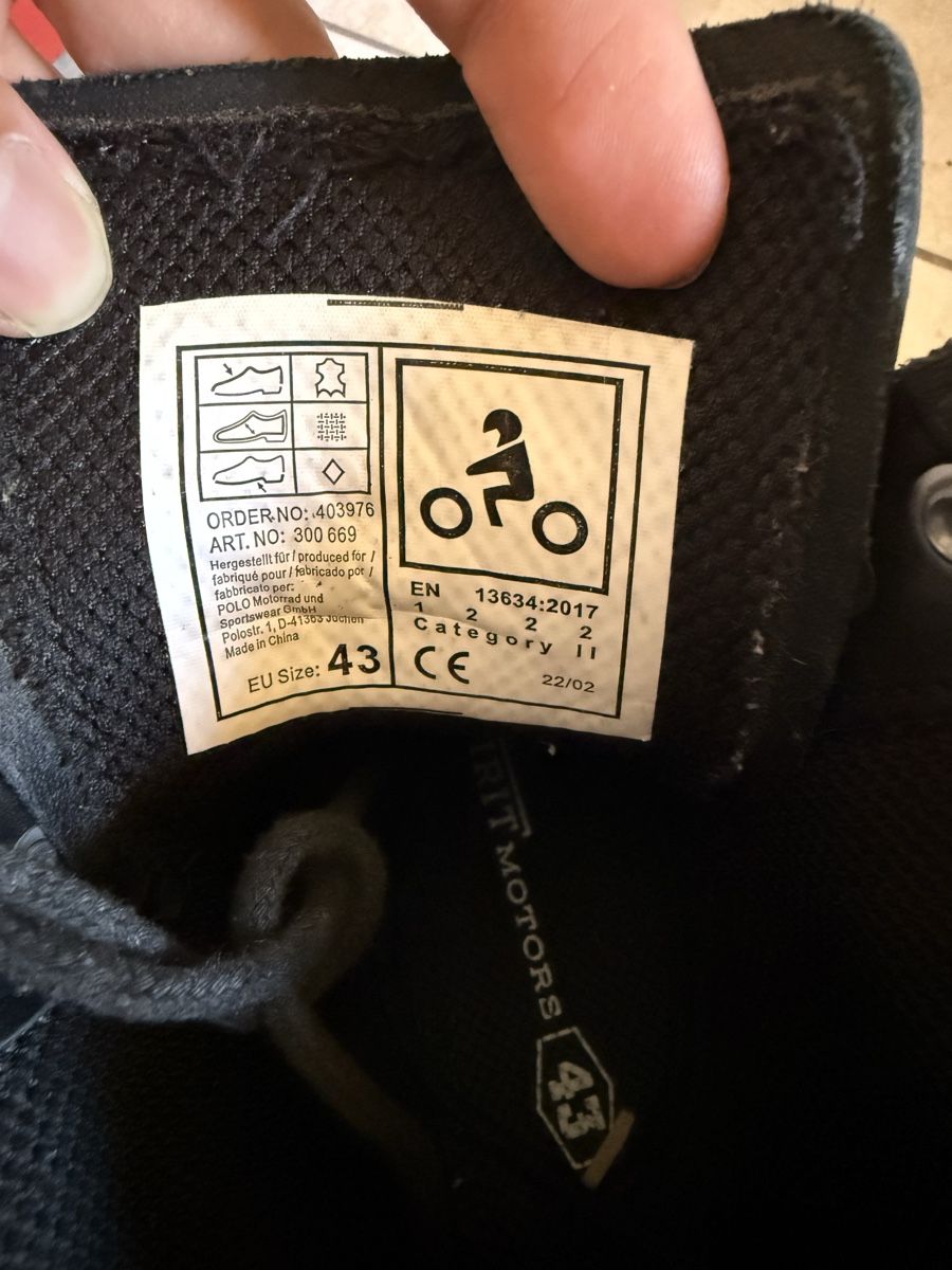 Scarpe da uomo: Motorradschuhe Gr. 43 – Usato da Kloten venduto da pau_w2ck 2