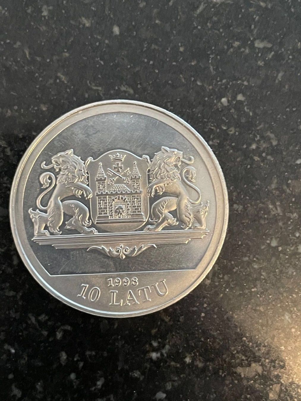 Tutti le monete: Lettland Silver 10 Latu 1998 – Usato da Winterthur venduto da AJ2323