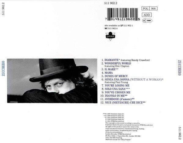 CDs: Zucchero – Zucchero – Gebraucht aus St.Gallen von jalamusic 1