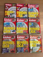 KICKER Bundesliga Sonderhefte  9x 2000-2010 mit Stecktabelle