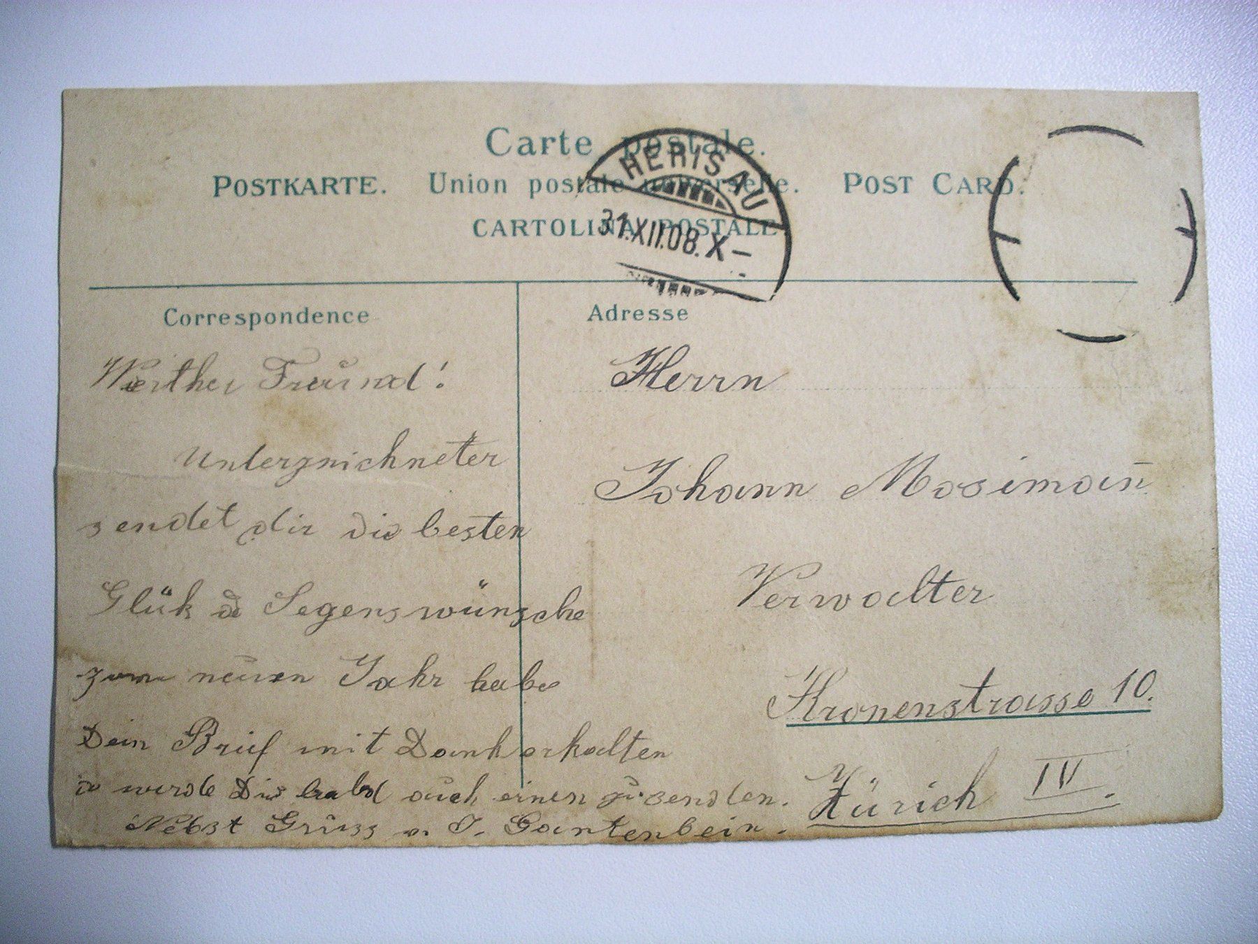Cartes postales: farbigeLithoAK  SCHÖNENGRUND – D'occasion à Oberhofen am Thunersee par luuping99 1