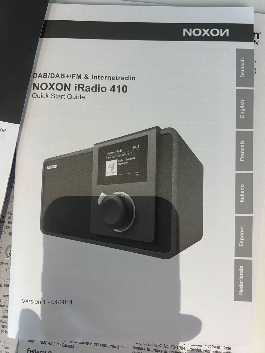 Radios: NOXON iRadio 410 DAB+/FM Internetradio – Gebraucht aus Wald ZH von Canix67 2