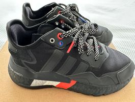 Adidas Nite Jogger Black Metallic Sneakers