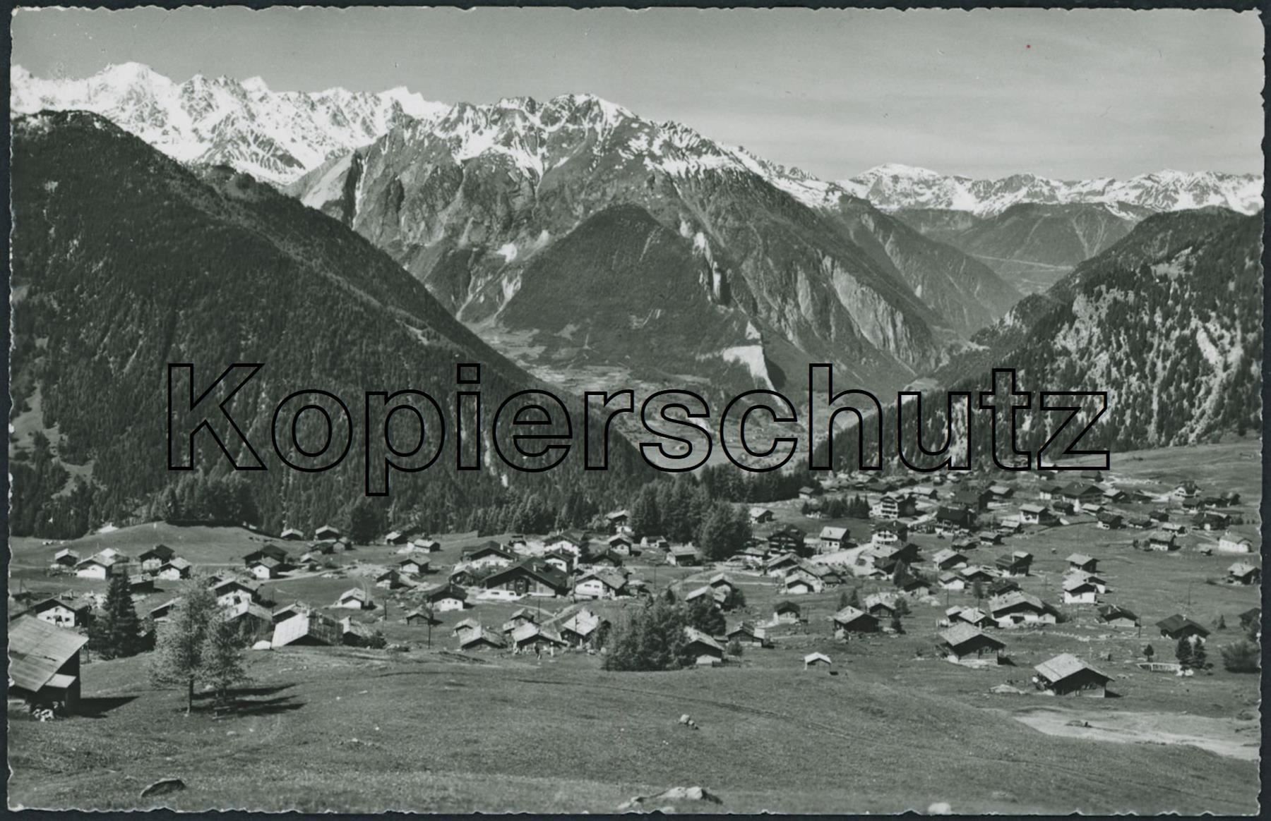 Ansichtskarten: VS Verbier - Bagnes – Gebraucht aus Schindellegi von leecollect