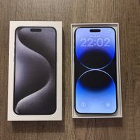 iPhone 15 Pro Max 256gb Blue Titanium Batterie 100%