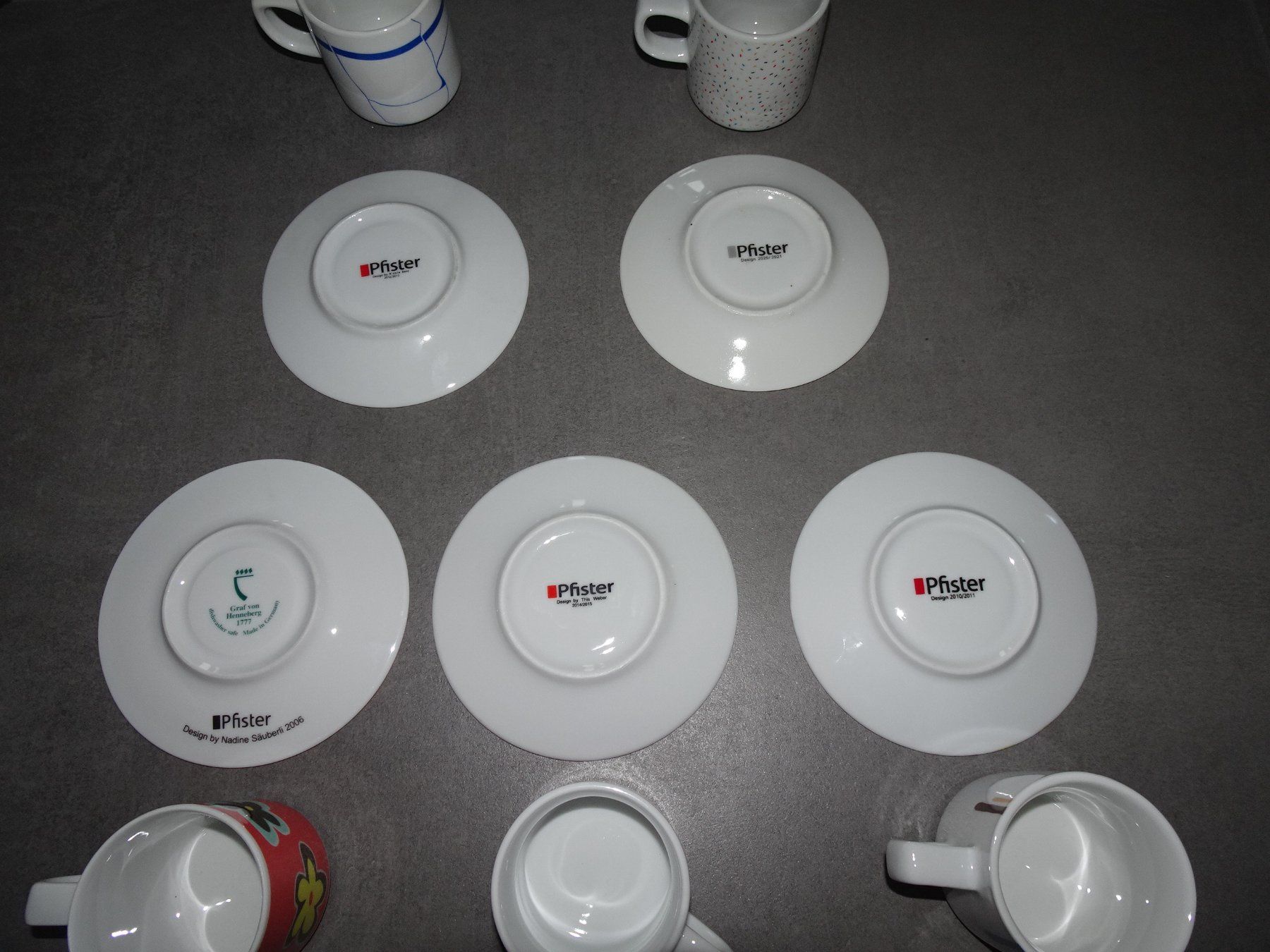 Pfister Tazze: -5- Pfister Espresso Tassen – Nuovo (secondo la descrizione) da Bassersdorf venduto da Nianda 2