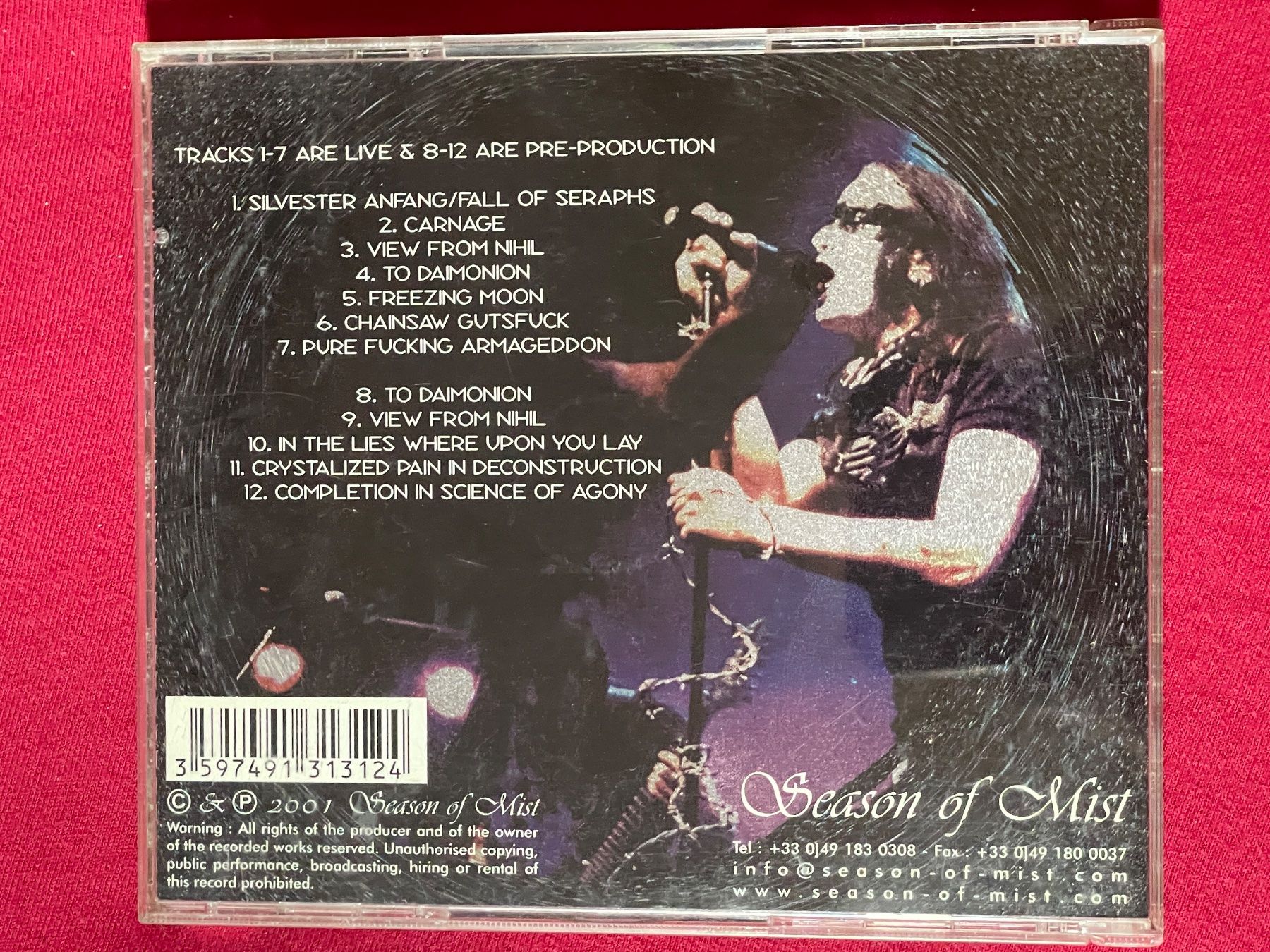 CD: Mayhem – Usato da Muri b. Bern venduto da AdidasCollector 2