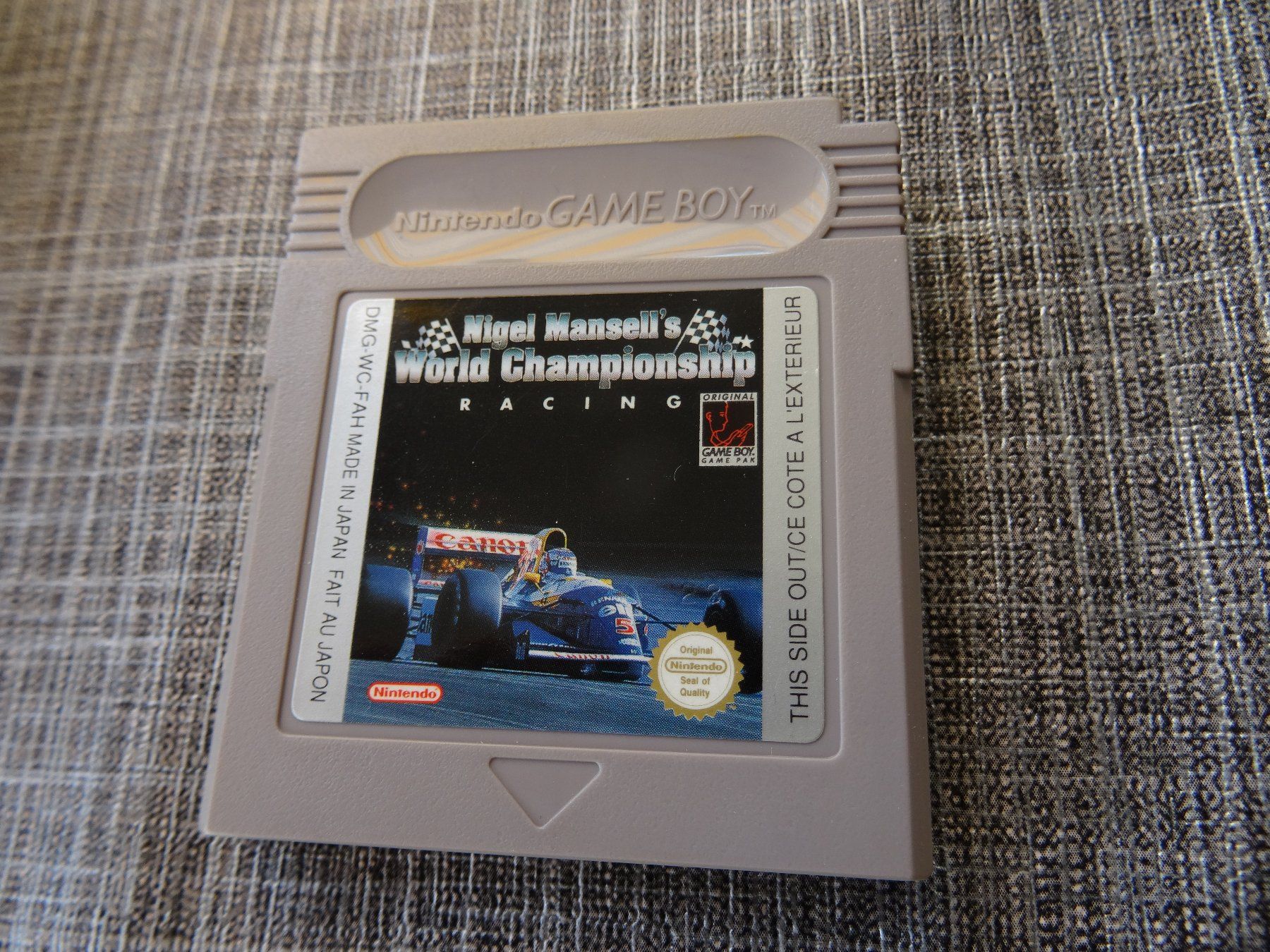 Nintendo Giochi: Nigel Mansell's World Championship GAMEBOY – Usato da Olten venduto da Disc-Ausverkauf