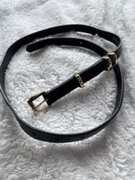 Ceinture Tally Weijl noire & dorée
