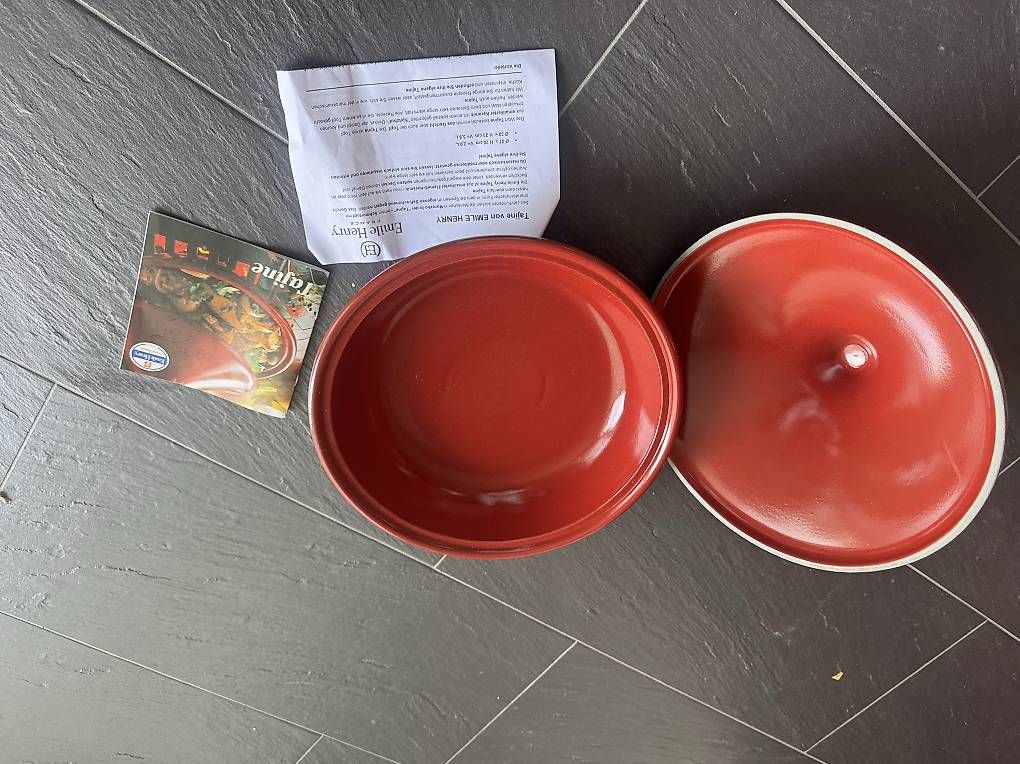 Emile Henry Töpfe: Tajine Emile Henry gross – Neu (gemäss Beschreibung) aus Altendorf von Nordseekind 2