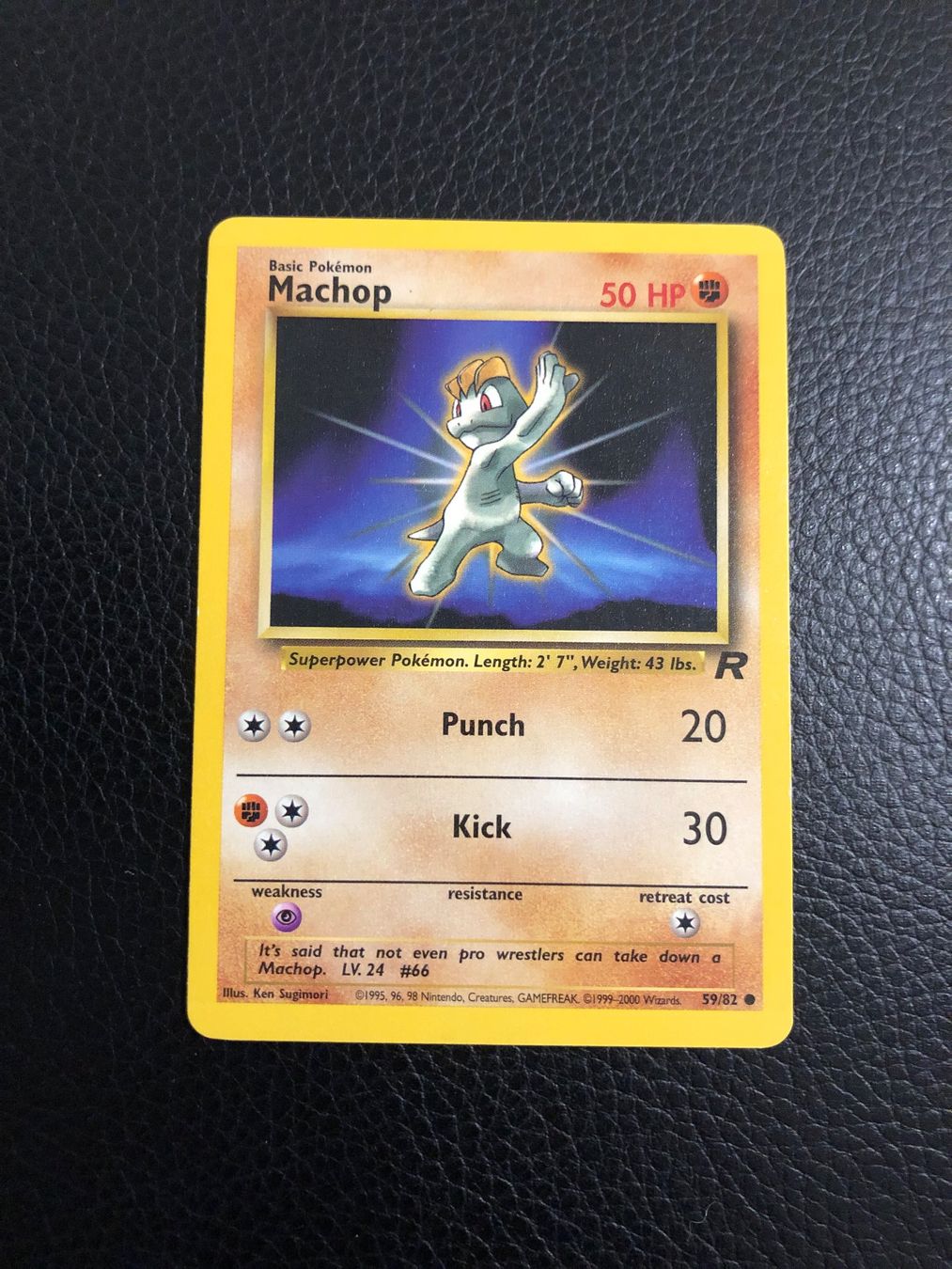 Pokémon Cartes à collectionner: Team Rocket Machop 59/82 Ab 1 – D'occasion à Paradiso par Pkmn10