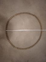 Spur 0 Schienenkreis, 4 Teile steckbar, Messing + 4 Profile