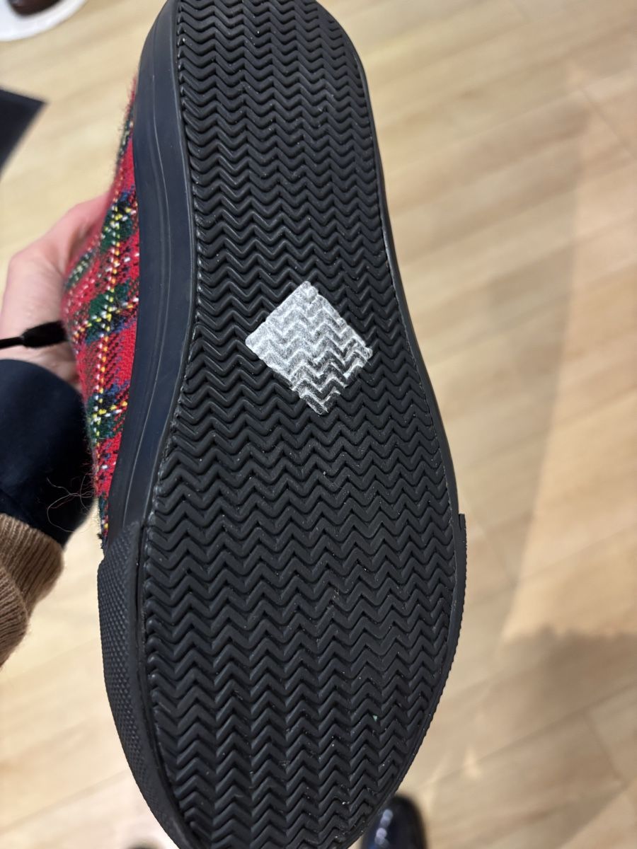 Navyboot Scarpe da donna: Navyboot Sneaker Grösse 39, Rot/Schwarz Kariert – Nuovo (secondo la descrizione) da Burgdorf venduto da VouSchoen 3