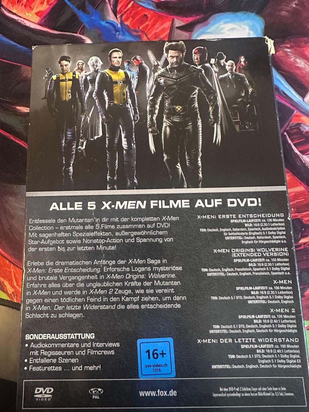 Tutti i DVDs: X-Men - Complete Collection – Nuovo (secondo la descrizione) da Ostermundigen venduto da Ducadiberna92 1
