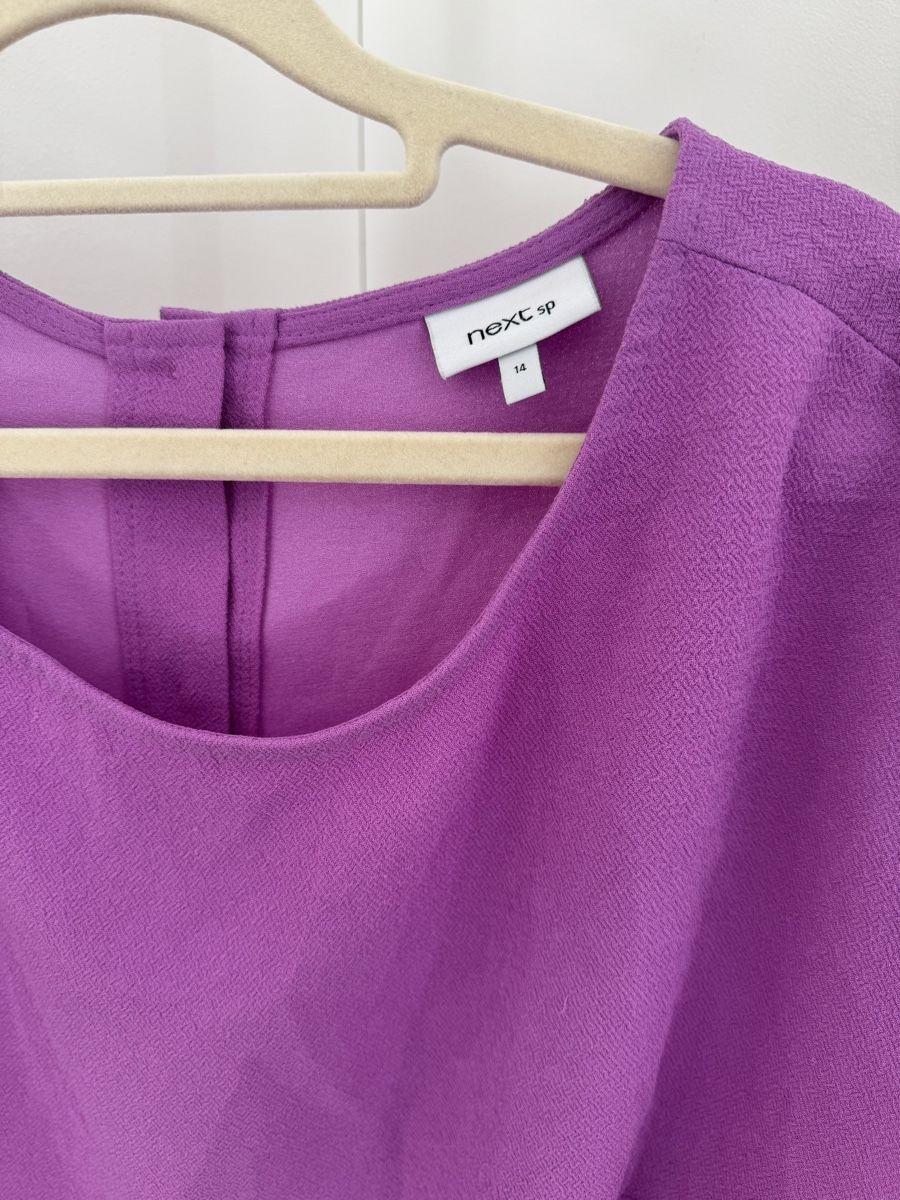 Next Camicette: Next Bluse in kräftigem Violett – Usato da Zürich venduto da di_archive 2