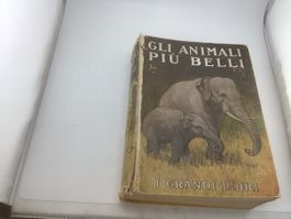 Livre ancien: Gli Animali più belli, 1935