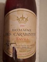 Domaine des Carabiniers Tavel 1981