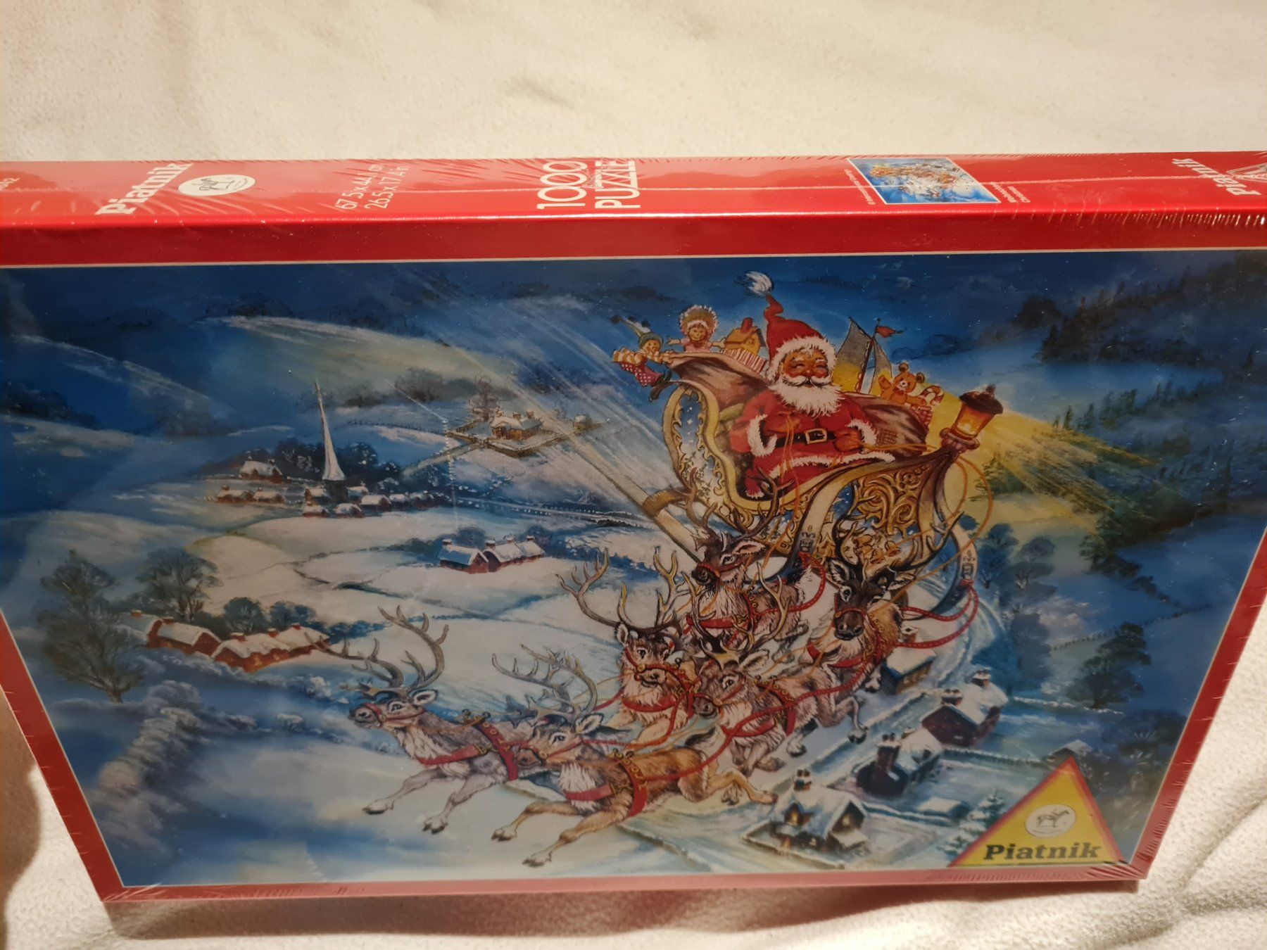 Puzzle: Neues Puzzle Weihnachten "Schlittenfahrt" – Nuovo e nell'imballaggio originale da Ochlenberg venduto da Crashdown 2