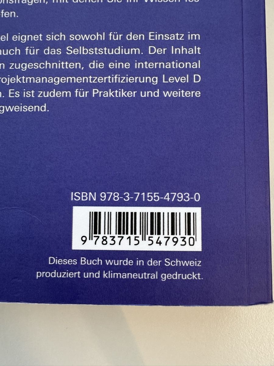 Livres: Buch Projektmanagement – Neuf (Voir description) à Ruggell par mar_vq6b 2