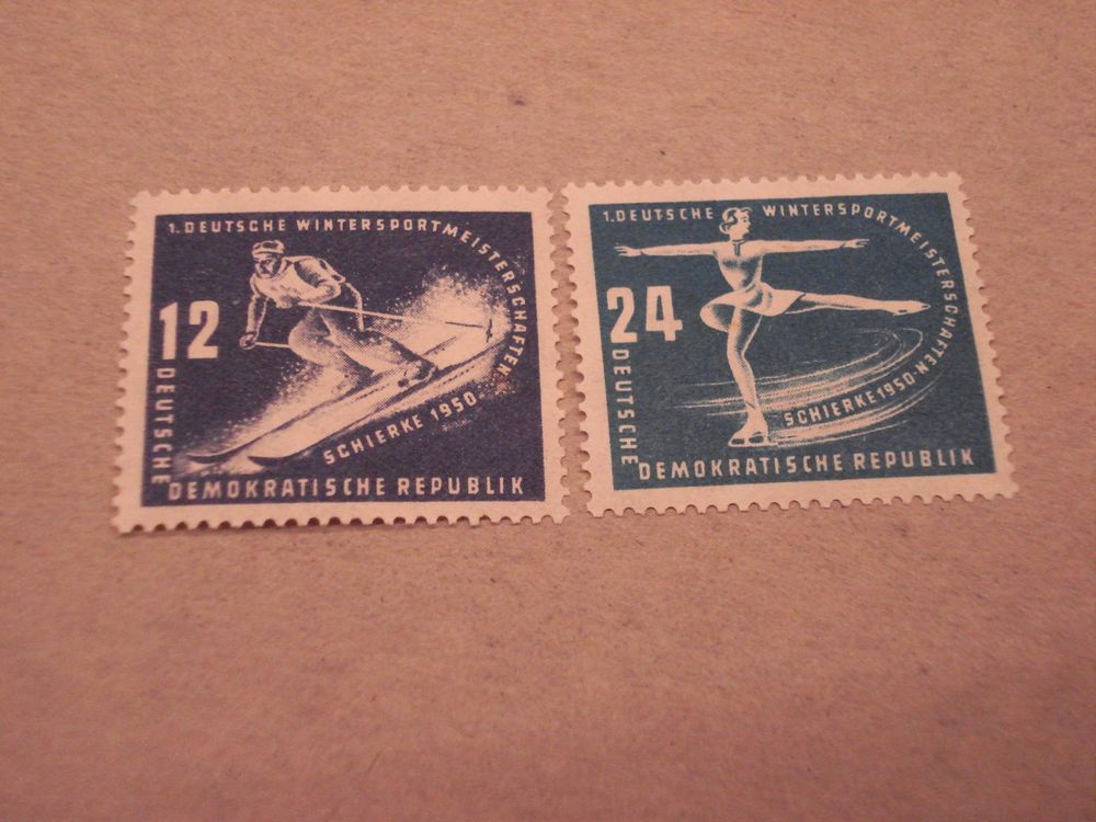 DDR Satz 1950, Deutsche Wintersportmeisterschaft * Kaufen auf Ricardo
