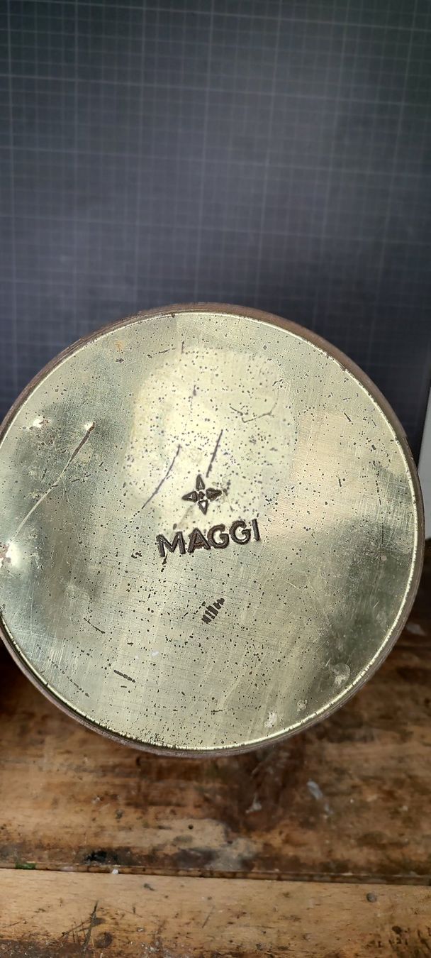 Dosen: Wunderschöne alte Blechdose von Maggi – Gebraucht aus Gelterkinden von MYSTOREFORYOU4460 2