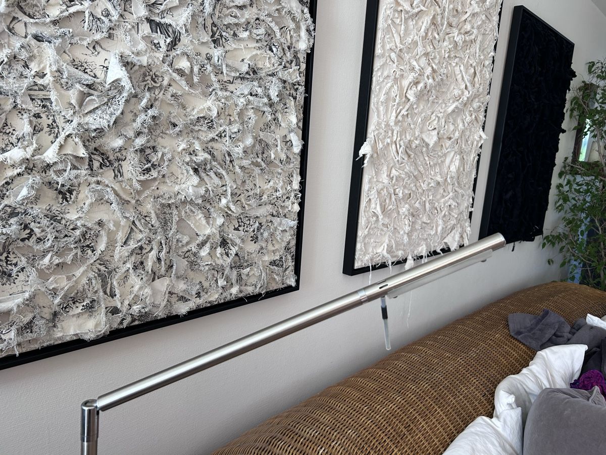 Lampes: Stehlampe modern, silber, dimmbar – D'occasion à gockhausen par monette08 1