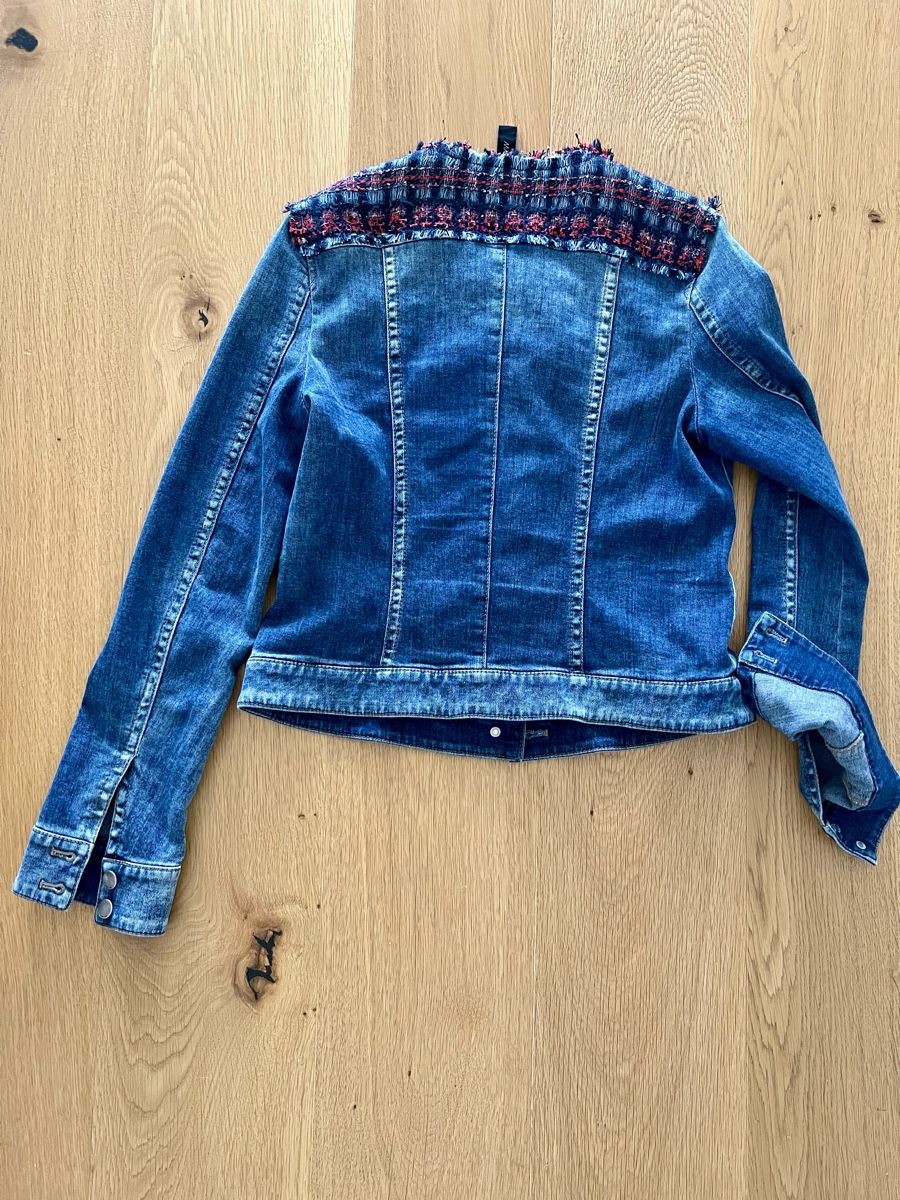 Marc Cain Giacche: Marc Cain Jeansjacke N2 Gr 36 Jacke Elastisch – Usato da Wauwil venduto da machneu11 7