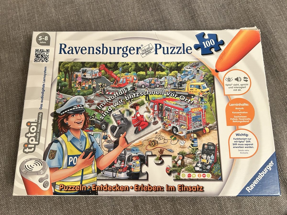 Tiptoi Puzzle: Ravensburger Tiptoi Puzzle - Im Notfall – Usato da Erlenbach ZH venduto da milalond