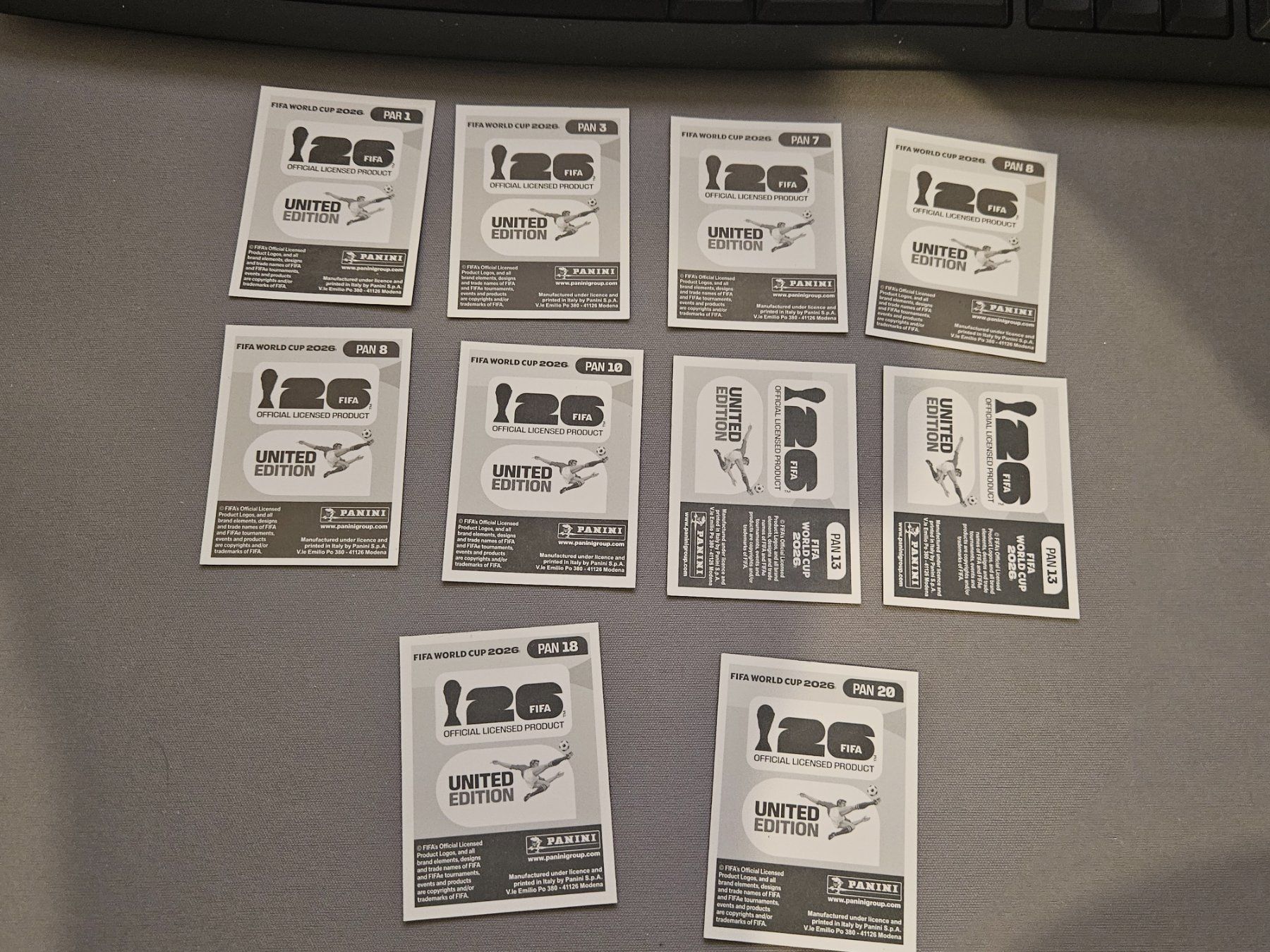 Panini Carte collezionabili: Panini WM 2026 Sticker Paraguay – Nuovo (secondo la descrizione) da Zürich venduto da Joselito0 1