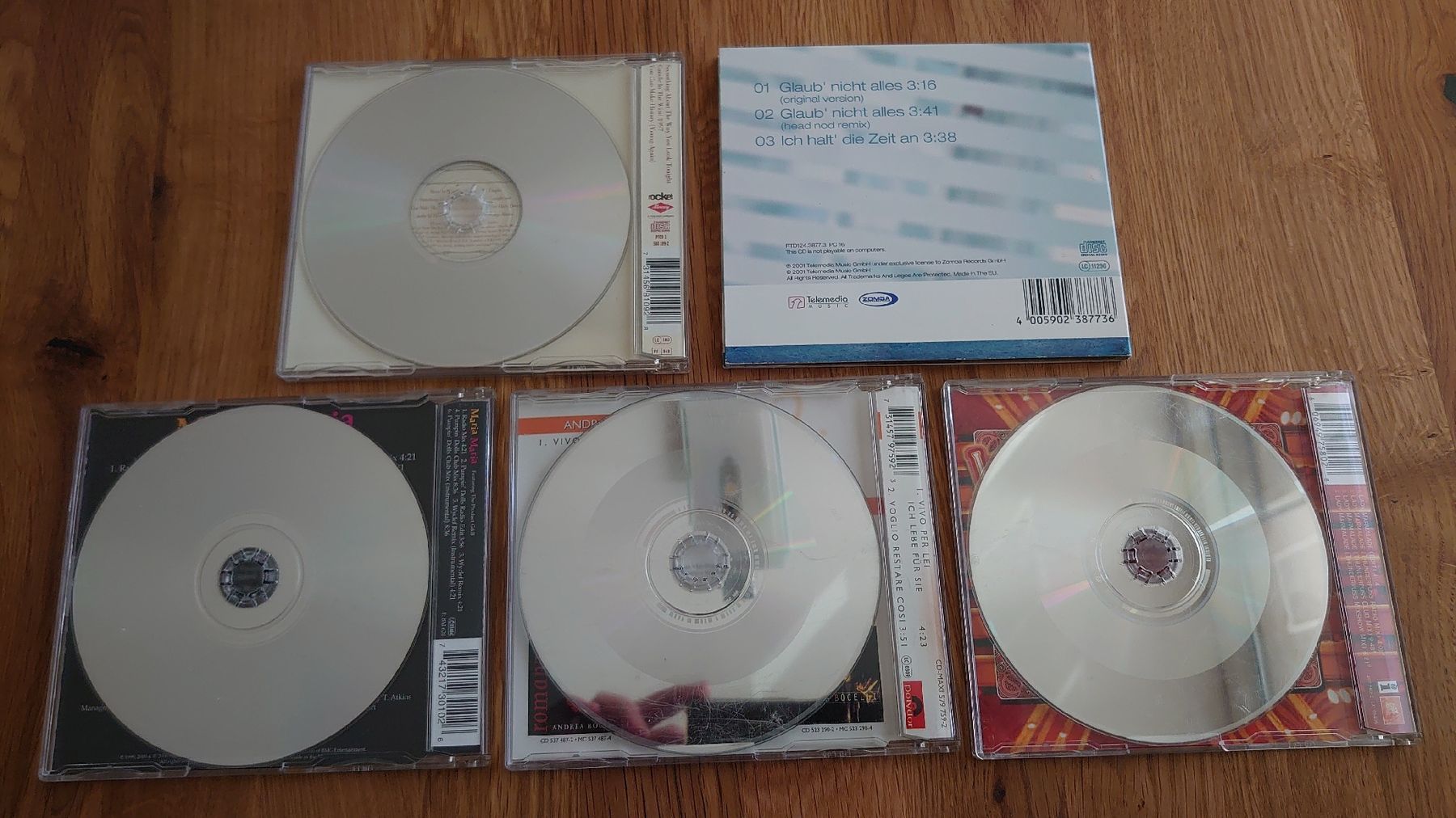 CD: 5 CD- Singles: Elton John, Santana, usw. – Usato da Pfäffikon SZ venduto da Wild0 1
