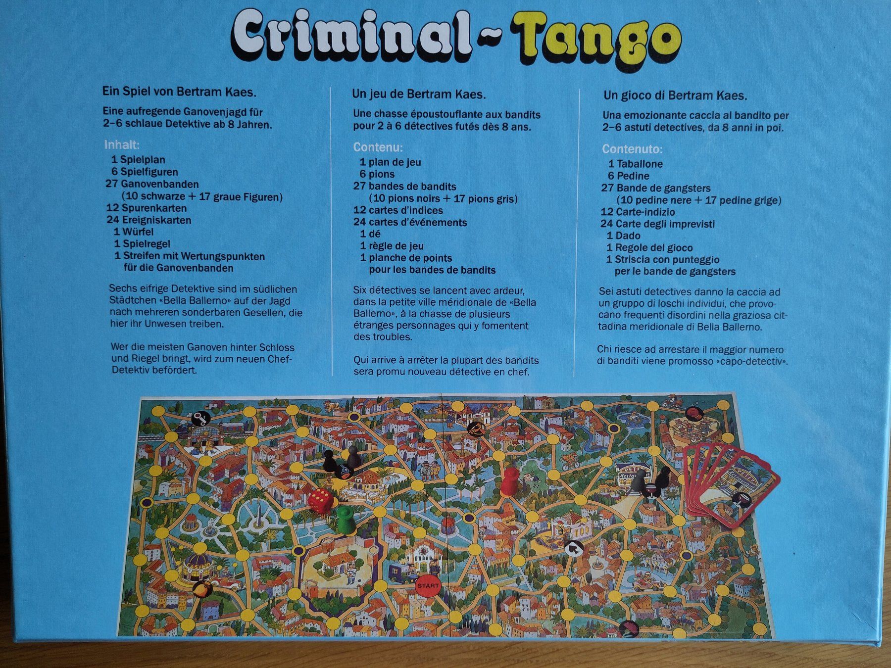 Carlit Giochi: Criminal-Tango, Detektivspiel (neu, originalverpackt) – Nuovo e nell'imballaggio originale da Urtenen-Schönbühl venduto da Hans3322 1