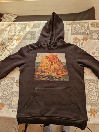 Hoodie Mister Tee schwarz, Build your Empire, quasi neu