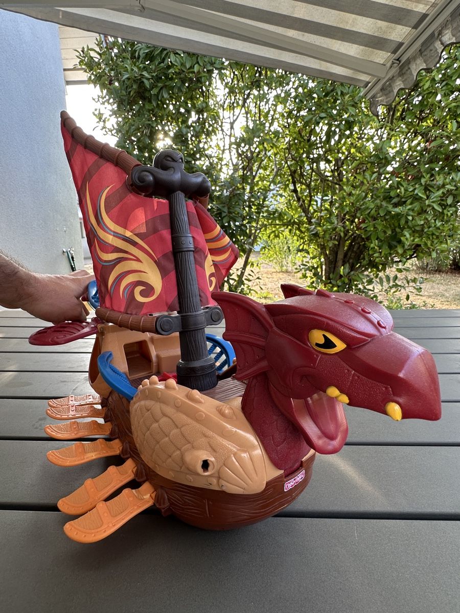 Fisher-Price Spielzeuge: Spielzeugschiff Drachenboot
gebraucht – Gebraucht aus Kleinandelfingen von all4nyny 1