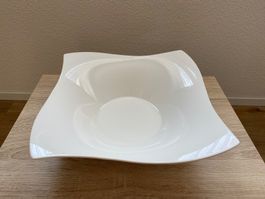 Salatschale Früchteschale weiss Villeroy & Boch 29 x 29 cm