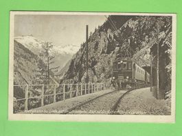 Lotschbergbahn bei Lindwald Lötschental