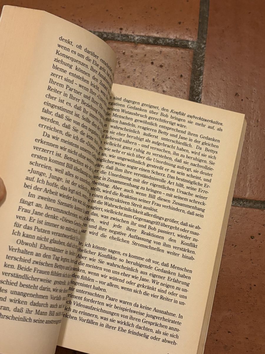 Bücher: John Gottman Der Schlüssel zu einer harmonischen Partnerscha – Gebraucht aus Zürich von MeineBilderkiste 2