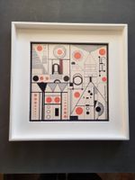 EDGAR BALTENSPERGER ORIGINAL FREIE GEOMETERIE SIGNIERT
