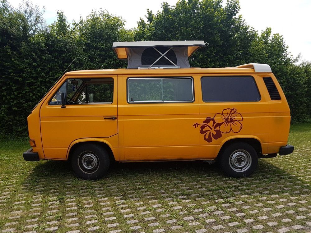 VW Bus T3 Camper , einer der letzten.MFK OKTOBER 22